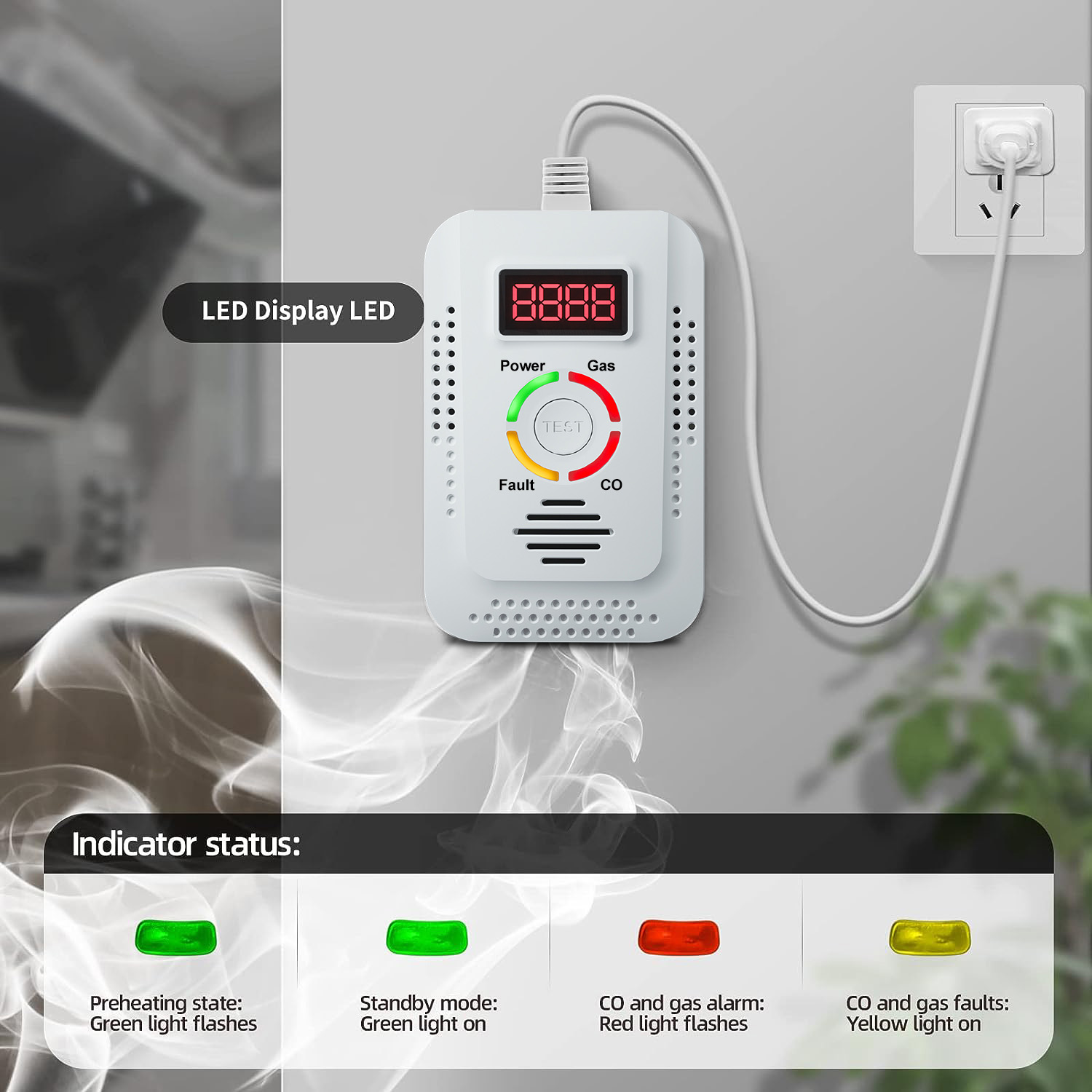 Carbon Monoxide CO And Natural - Kitchen Appliances Video recension och pris