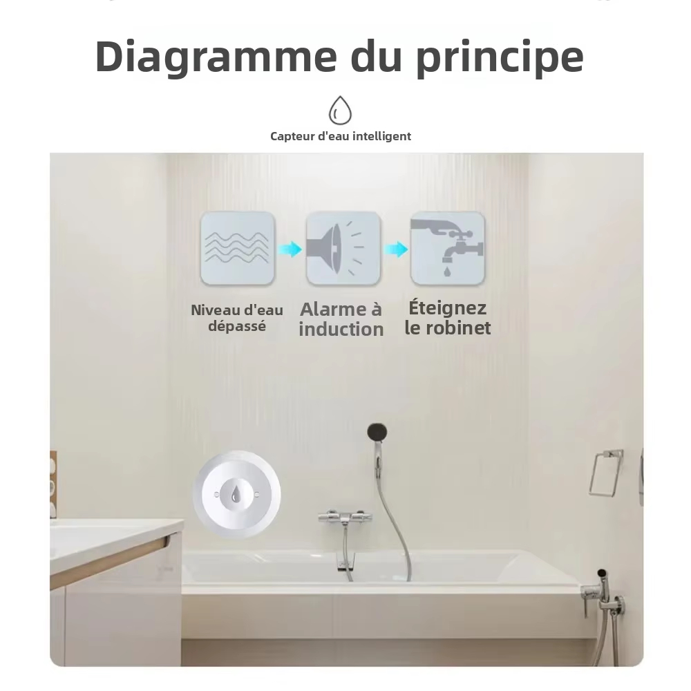 Zigbee Water Sensor Flood Leak - Kitchen Appliances Video recension och pris
