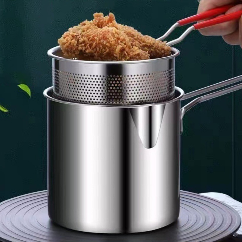 304 Stainless Steel Deep Fryer - Induction Cooker recension och pris