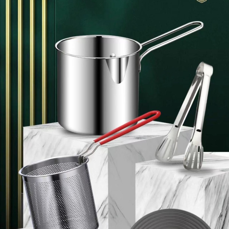 304 Stainless Steel Deep Fryer - Induction Cooker recension och pris