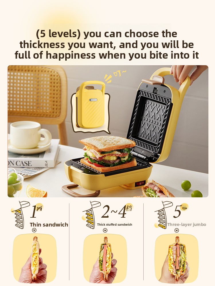 Household Thickened Hot Press  - Toaster recension och pris
