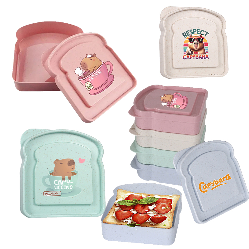 Capybara Sandwich Food Storage - Microwave Oven recension och pris