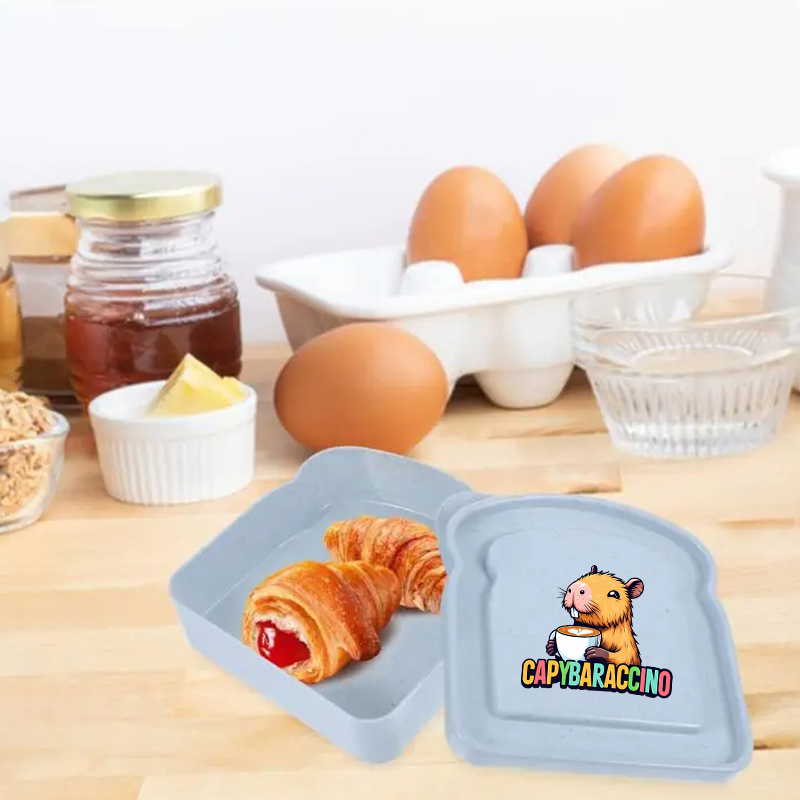 Capybara Sandwich Food Storage - Microwave Oven recension och pris