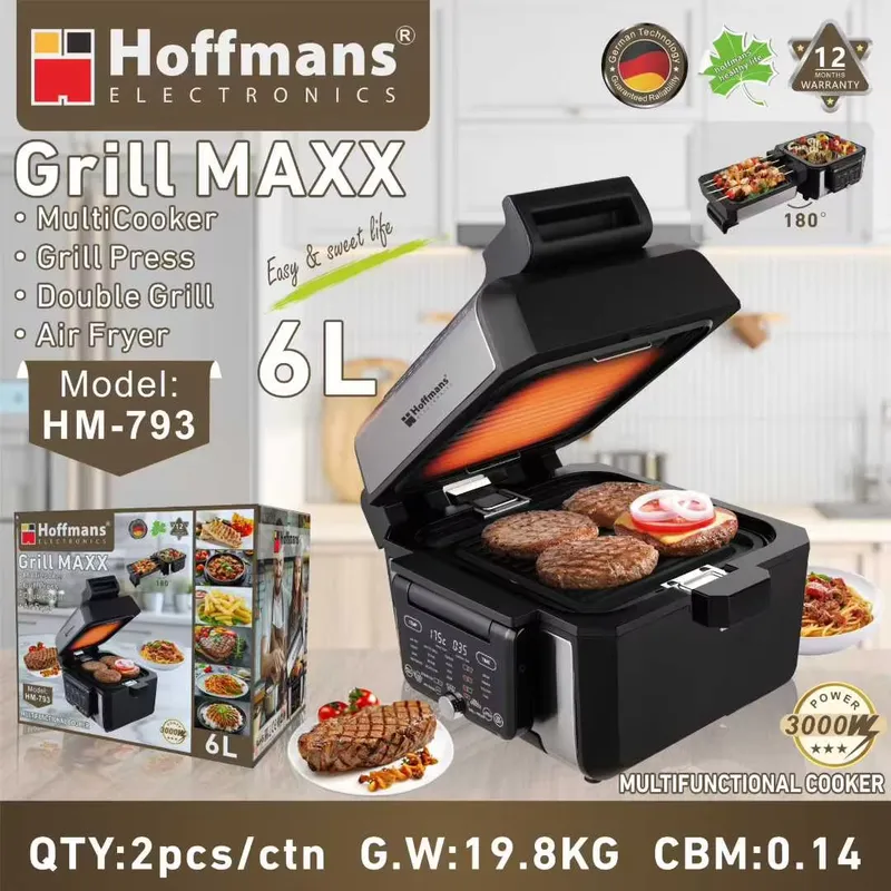 For Hoffmans 6L 3000W Digital  - Air Fryer recension och pris