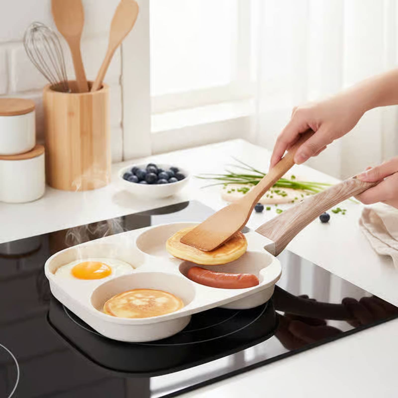 Non-Stick Breakfast Pan Long-L - Induction Cooker recension och pris