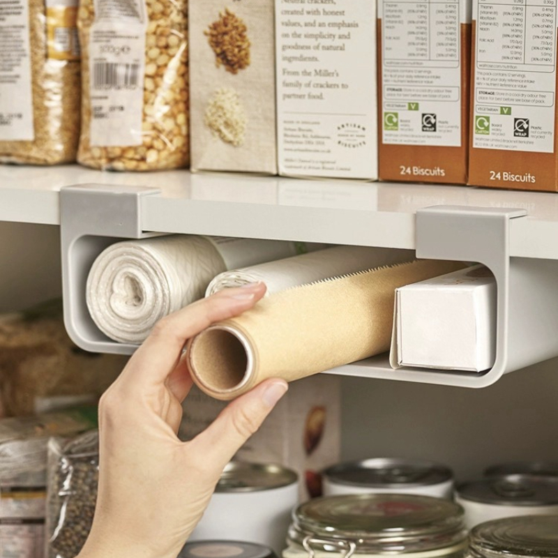 Wall Mounted Cling Film Storag - Kitchen Appliances Cabinet recension och pris