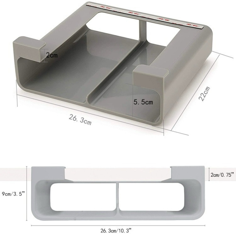 Wall Mounted Cling Film Storag - Kitchen Appliances Cabinet recension och pris
