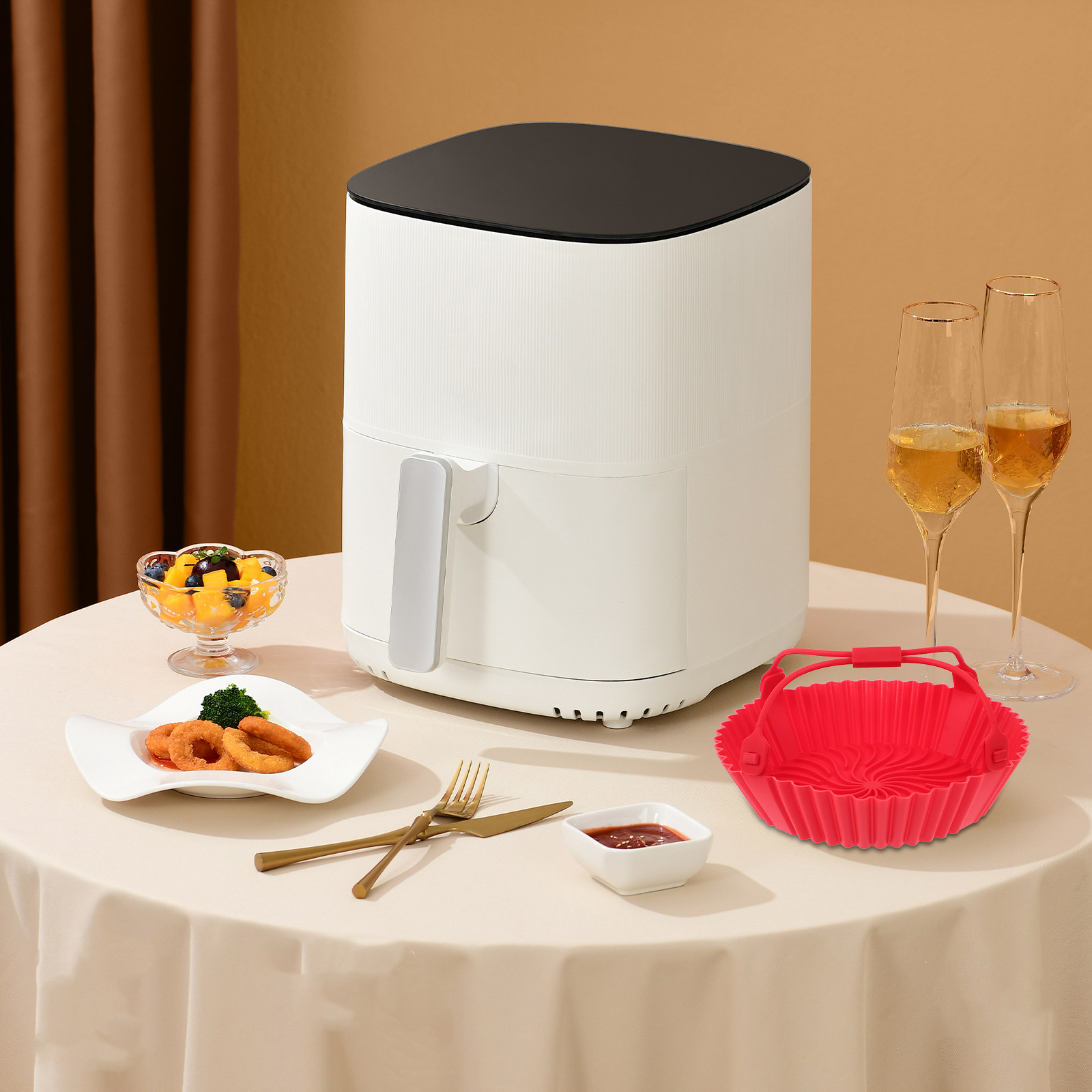 Air Fryer Silicone Tray Heat R - Air Fryer recension och pris