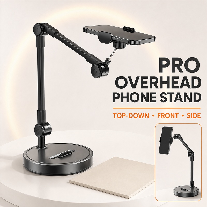 Overhead Phone Stand Desktop T - Kitchen Appliances Video recension och pris
