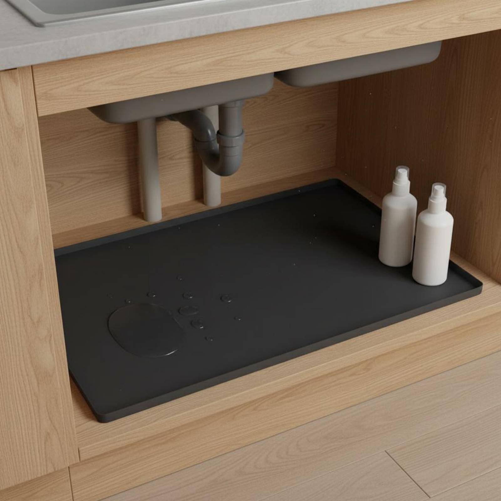 Waterproof Under Sink Mat Easy - Kitchen Appliances Cabinet recension och pris