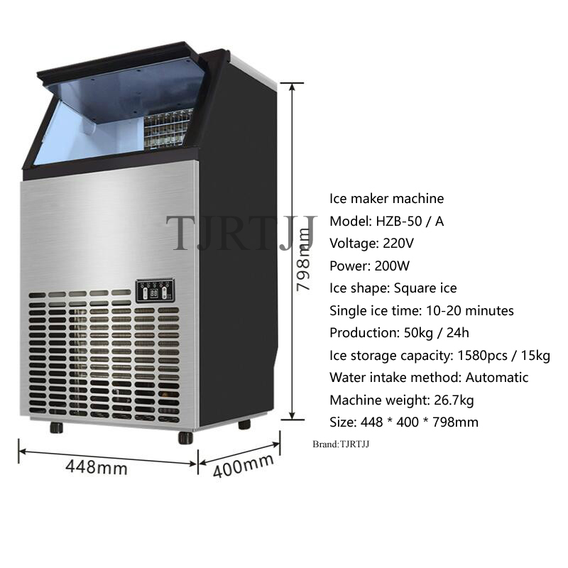 110V 220V Ice Maker Commercial - Coffee Maker recension och pris