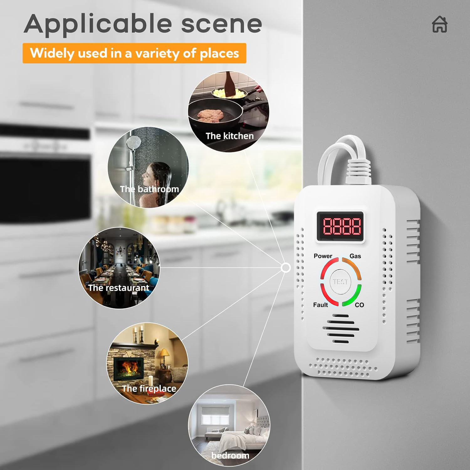 Natural Gas Detector 2in1 And  - Kitchen Appliances Video recension och pris