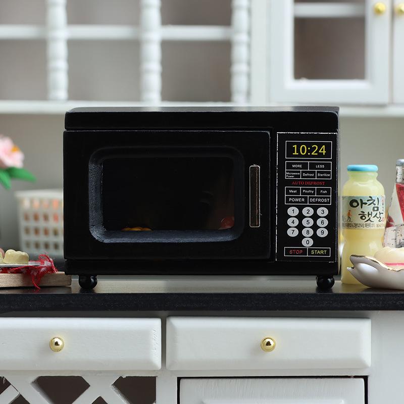 Hot Sale 1/12 Doll House Acces - Microwave Oven recension och pris
